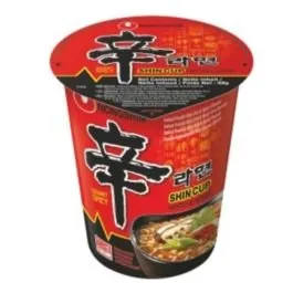 Zupa nūdeļu RAMEN SHIN asā, ātri pagatavojama 68g
