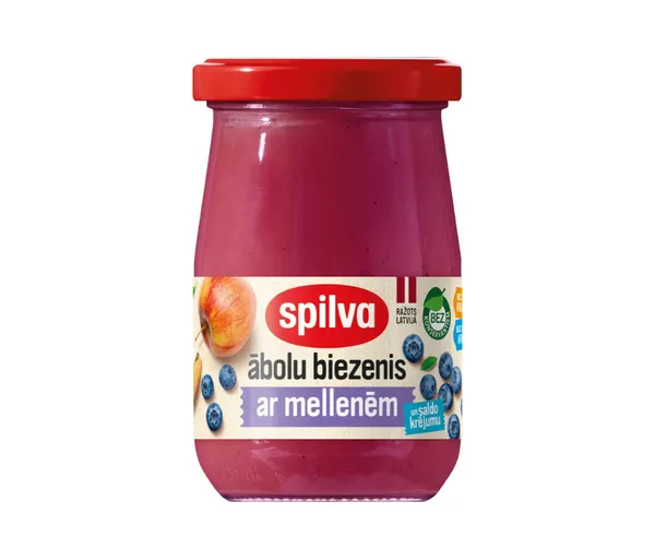 Ābolu biezenis ar mellenēm un saldo krējumu SPILVA 300g