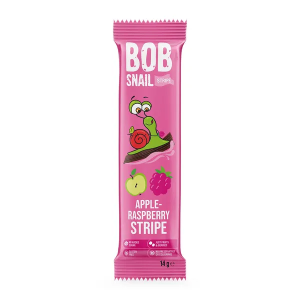Ābolu un aveņu strēmelītes BOB SNAIL, 14g