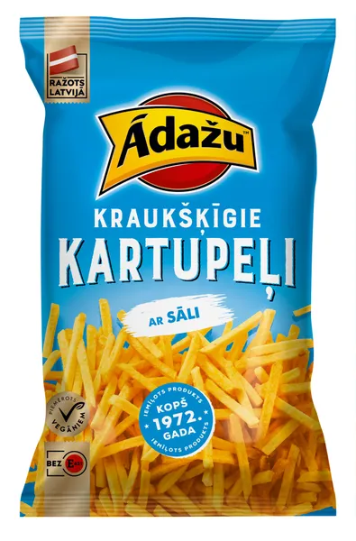 Ādažu Čipsi 50g*50  Kart.salmiņi /bez lentas/*