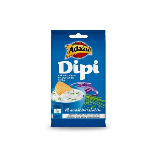 Ādažu Čipsi Dipi Krējums/Sīpoli 15g