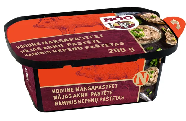 Pastēte aknu Noo Mājas 200g