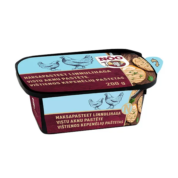 Aknu pastēte vistu 200g, NOO