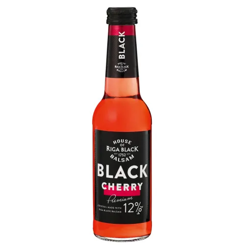 Alkoholiskais kokteilis BLACK BALSAM Cherry 12%0,25L D