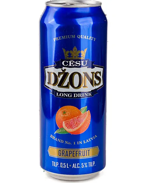 Alk. kokt. Cēsu Džons Greipfrūtu 5% 0.5L CAN