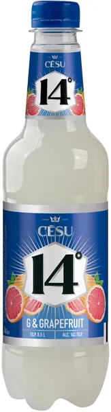 Alk. kokt. Cēsu G and Grapefr. 14% 0.5l PET