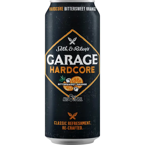 Alk.kokt.GARAGE Hard Orange 6% 0,5L sk.D