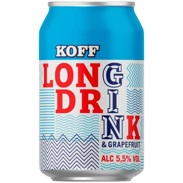 Alk. kokt. Grapefruit 5.5% 0.33l CAN, Koff