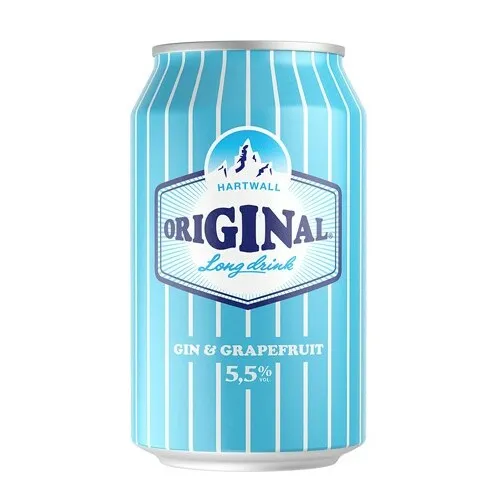 Alk. kokt. Hartwall Original 5.5% 0.33l CAN