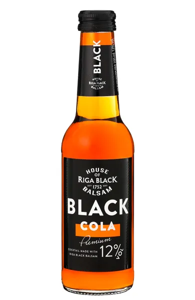 Alkoholiskais kokteilis BLACK BALSAM Cola 12% 0,25L D
