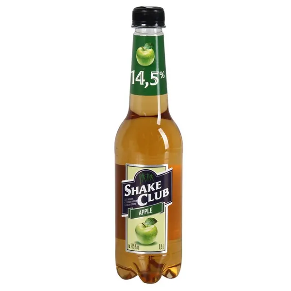 Alk.kokt.SHAKE CLUB ābolu 14,5% 0,5L D