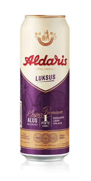 Alus Aldaris Luksus Premium 5.2% 0.568l CAN