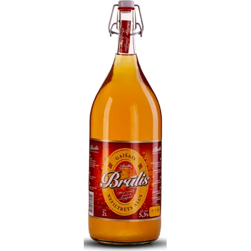 Alus Brālis Gaišais Nefiltrētais 5.3% 2l