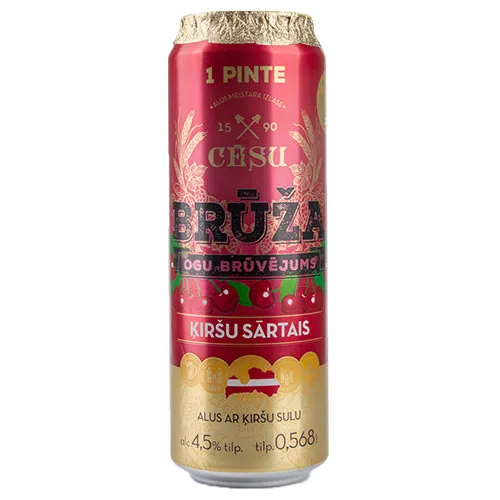 Alus BRŪŽA ĶIRŠU SĀRT4,5% 0,568L