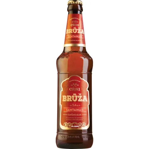Alus gaišais CĒSU BRŪŽA SAMTAIN 5,4%0.5L