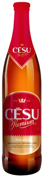 Alus gaišais Cēsu Premium Original 5% 0.568l