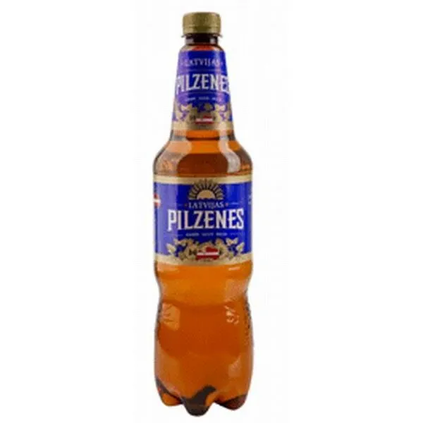 Alus gaišais LATVIJAS PILZENES 4.5% 1L PET