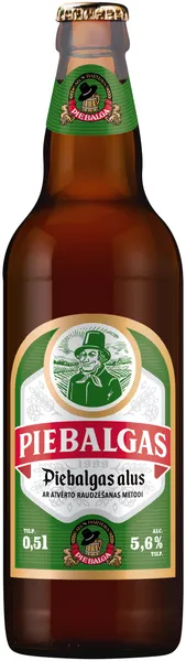 Alus gaišais Piebalgas 5.6% 0.5l, Piebalga