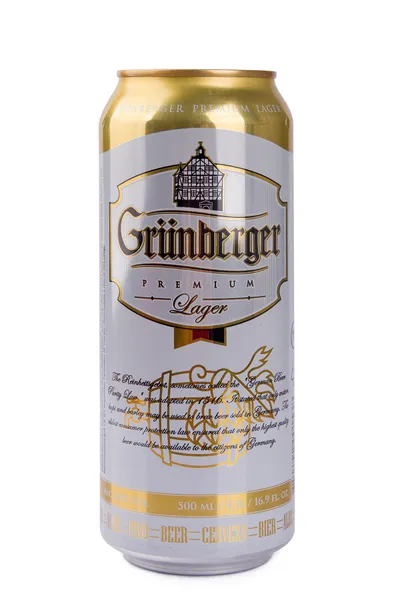 Alus gaišais Premium 4.6% 0.5l CAN, Grunberger