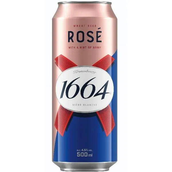 Alus Kronenbourg 1664 Rose 4.5% 0.5l CAN