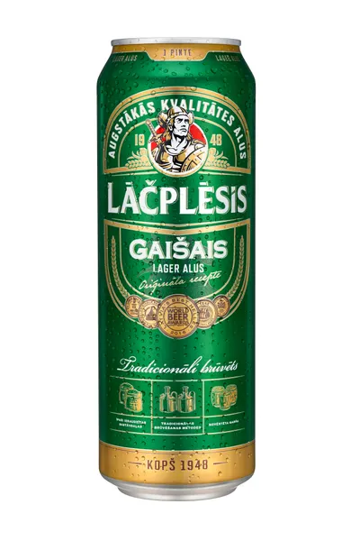 Alus LĀČPLĒSIS gaišais PINTE 5% 0,568L D