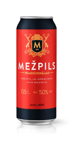 Alus Mežpils Tradicionālais 5% 0.5l CAN