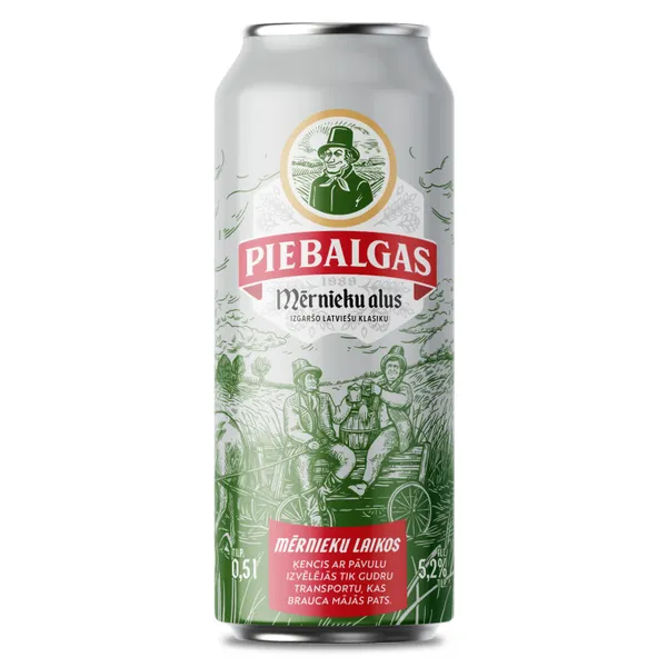Alus Piebalgas Mērnieku 4.7% 0.5l CAN