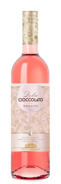 Aromatizēts r.vīns Dolce Cioccolato Rose saldais 10% 0.75l