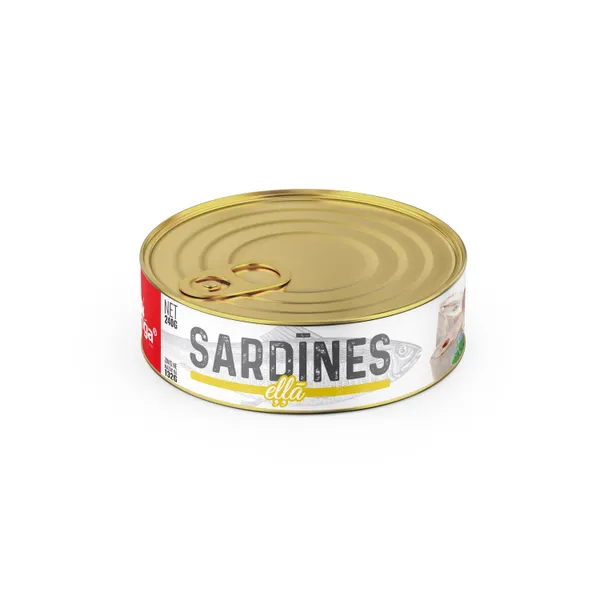 Atlantijas sardīnes eļļā 240g (132g), Banga