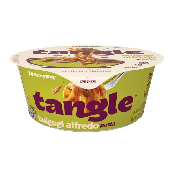 Ātri pagatavojamā pasta bulgogi Alfredo mērci 105g, Tangle