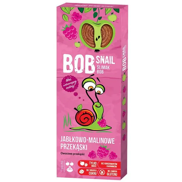 Augļu rullīši ābolu-aveņu 30g, Bob Snail