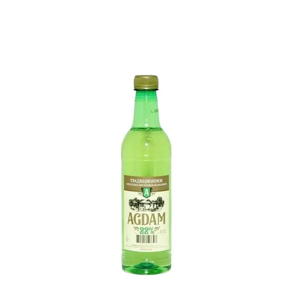 Auglu vīns Agdam baltais 21% 0.5l PET