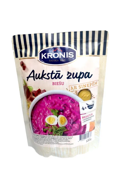Aukstā zupa ar sinepēm Doy Pack 530g, Kronis