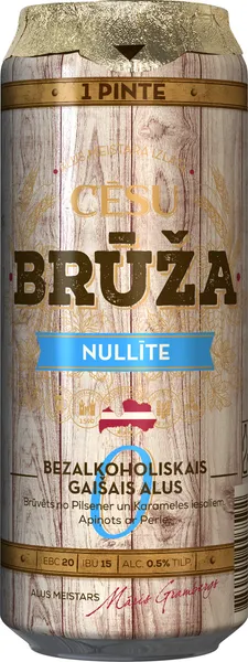 B/a alus Cēsu Brūža Nullīte 0% 0.568l CAN