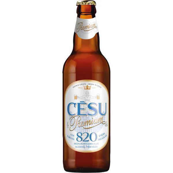 B/a alus Cēsu Premium 820 Jubilejas 0% 0.5l