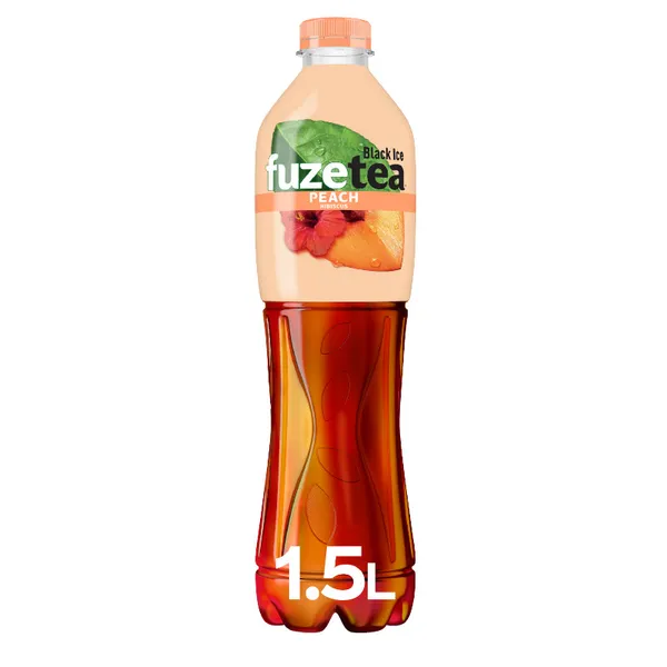 B/a dzēriens Ledus tēja ar persiku garšu 1.5l PET, Fuzetea
