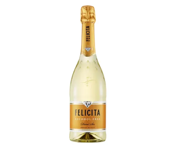 B/a dzirkstošs dzēriens pussaldais 0% 0.75l, Felicita