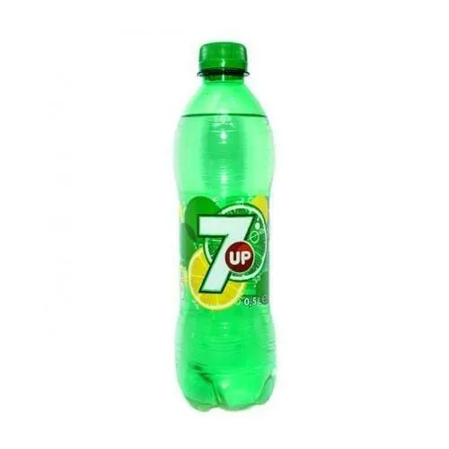 B/a gāzēts dzēriens 7UP Citronu - Laima 0.5L PET.