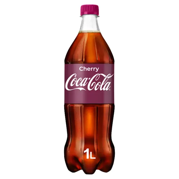 B/a gāzēts dzēriens Cherry 1l PET, Coca Cola