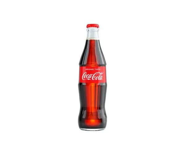 B/a gāzēts dzēriens Coca-Cola 0.33l, stikls