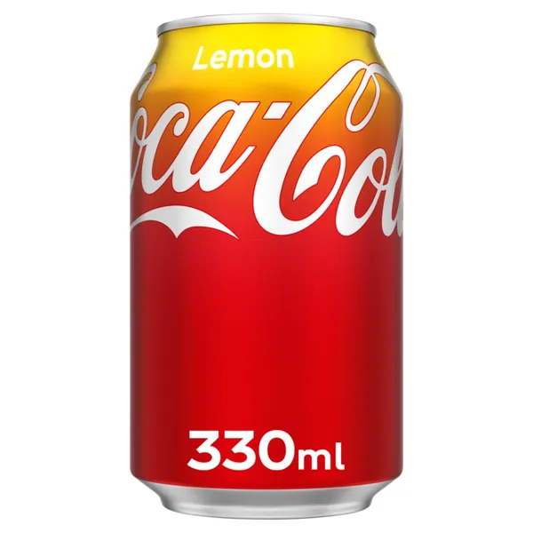 B/a gāzēts dzēriens Coca Cola Lemon 0.33l CAN