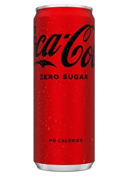 B/a gāzēts dzēriens Coca Cola Zero 0.33l CAN.