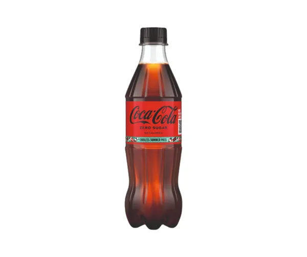 B/a gāzēts dzēriens Coca - Cola Zero 0.5l PET