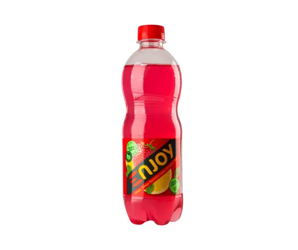 B/a gāzēts dzēriens Enjoy citronu - zemeņu 0.5L.