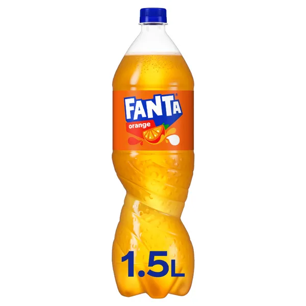 B/a gāzēts dzēriens Fanta ar apelsīnu garšu 1.5l