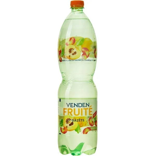B/a gāzēts dzēriens Fruite ar cidoniju un rabarberu garšu 1.5l, Venden