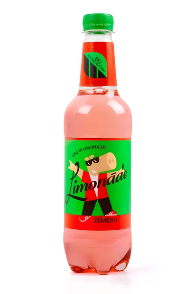 B/a gāzēts dzēriens Limonāde ar zemeņu garšu 0.5l PET