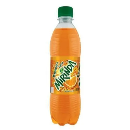 B/a gāzēts dzēriens Mirinda Apelsīnu 0.5L PET.