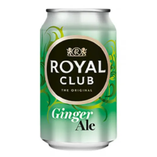 B/a gāzēts dzēriens Royal Club Ginger Ale 0.33l CAN