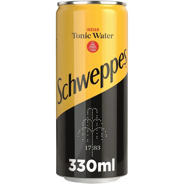 B/a gāzēts dzēriens Schweppes Tonic Water 0.33l CAN